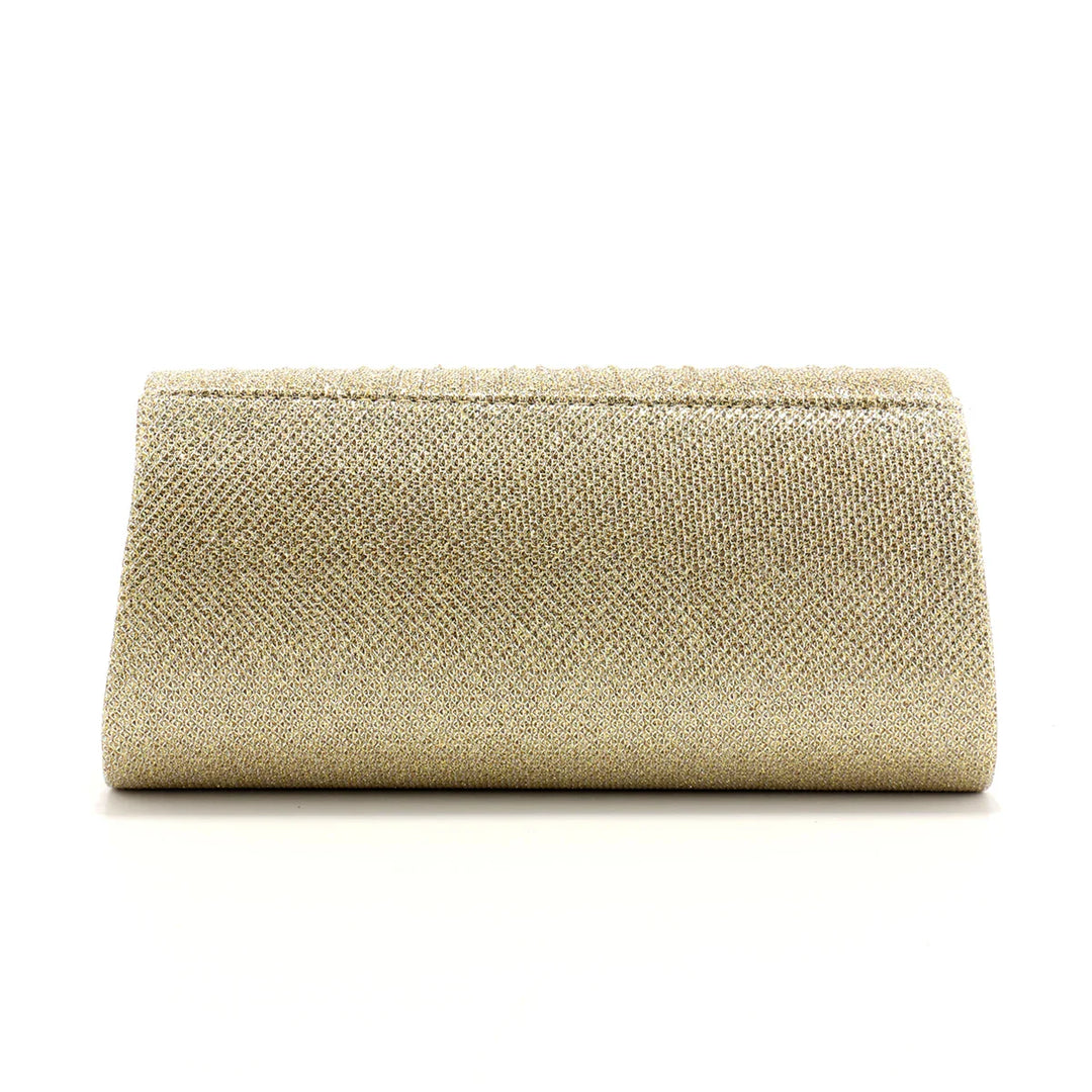 Clutch bag with sparkling studs design