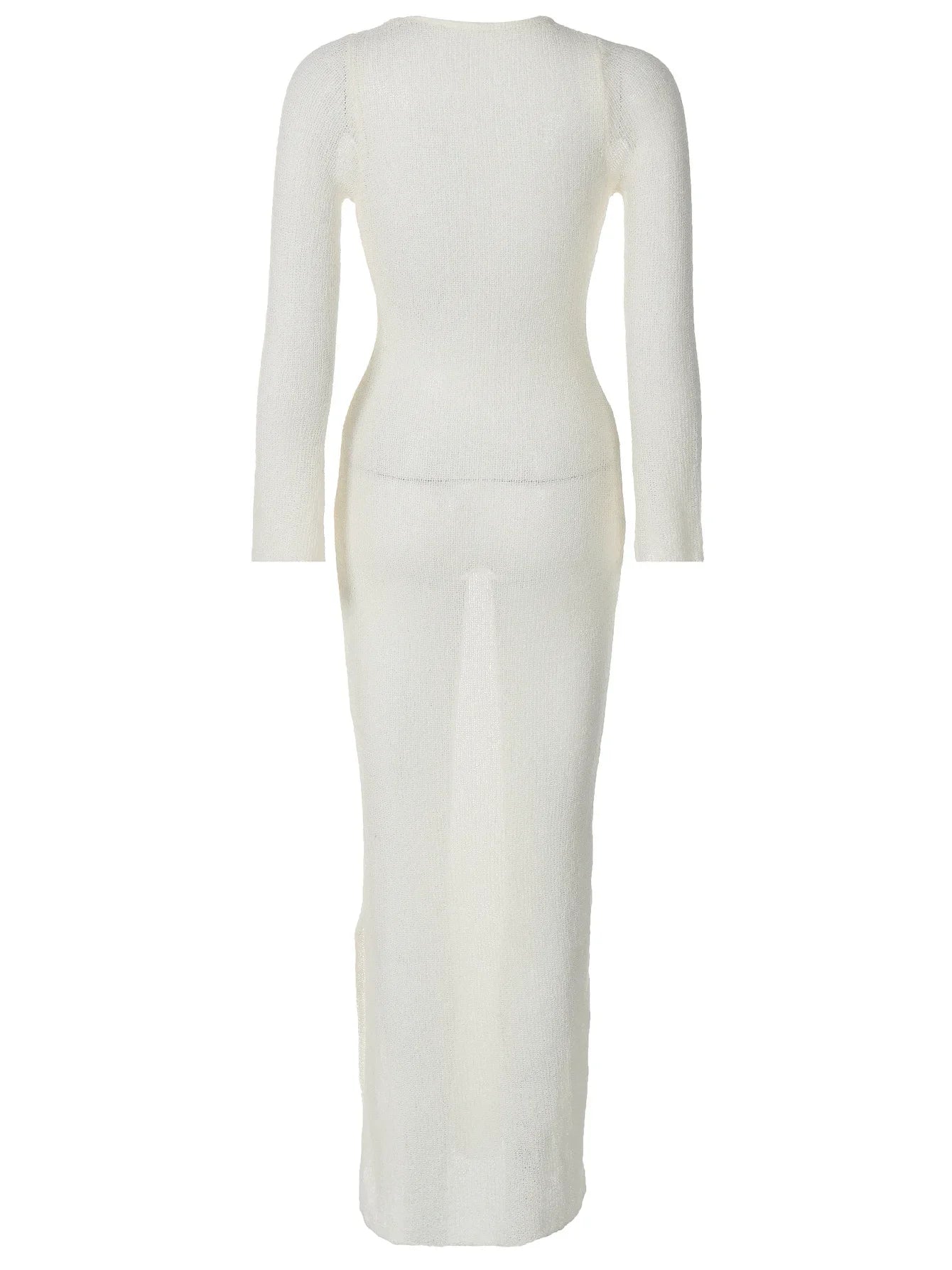 שמלת מקסי חוף סרוגה - Marina