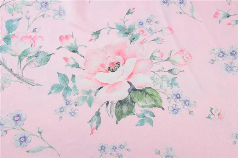 שמלת מקסי פרחונית בעיטור פפיון - Cleo