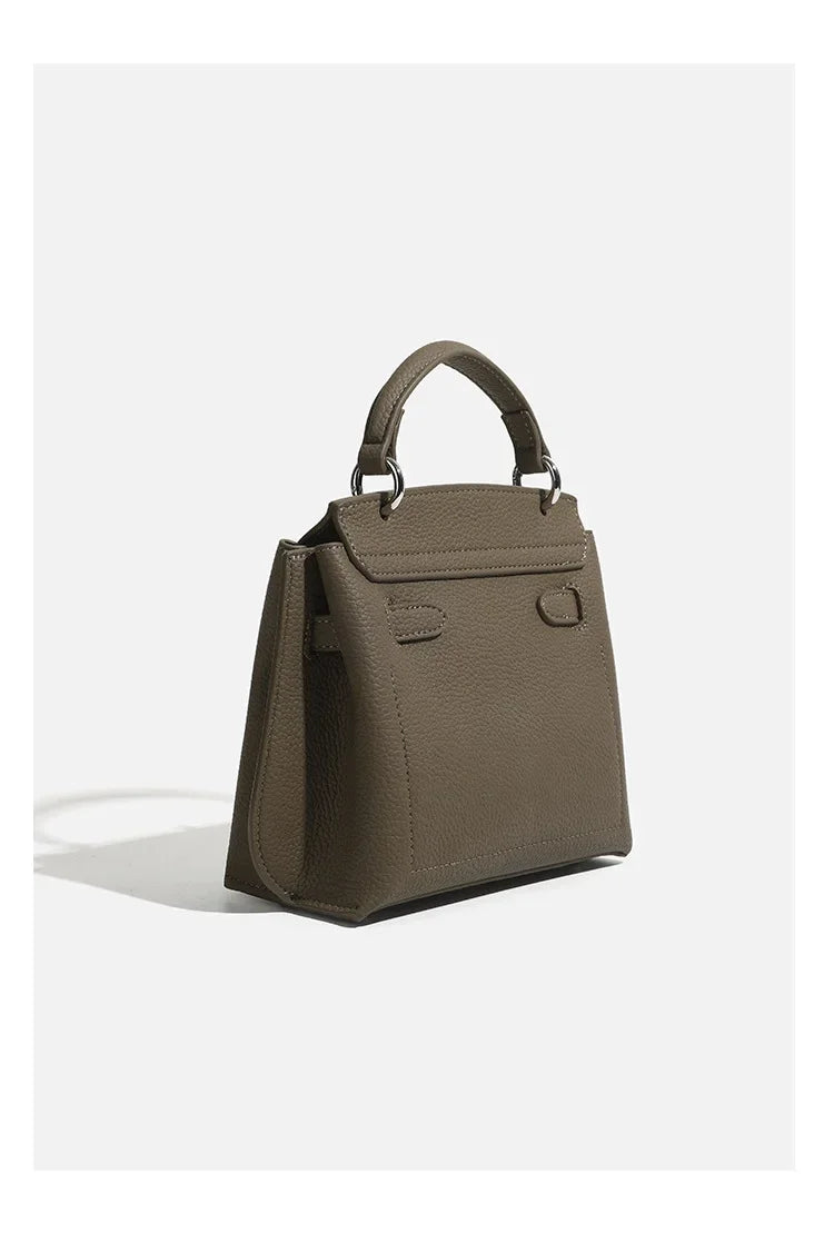 Leather bag with Kelly design