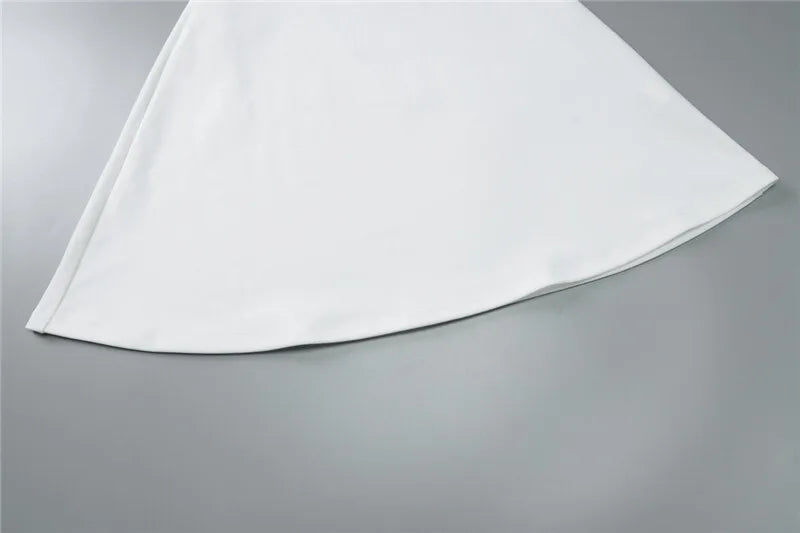 שמלת מיני סטרפלס מונוכרום - קאיי