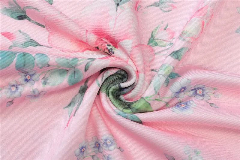 שמלת מקסי פרחונית בעיטור פפיון - Cleo