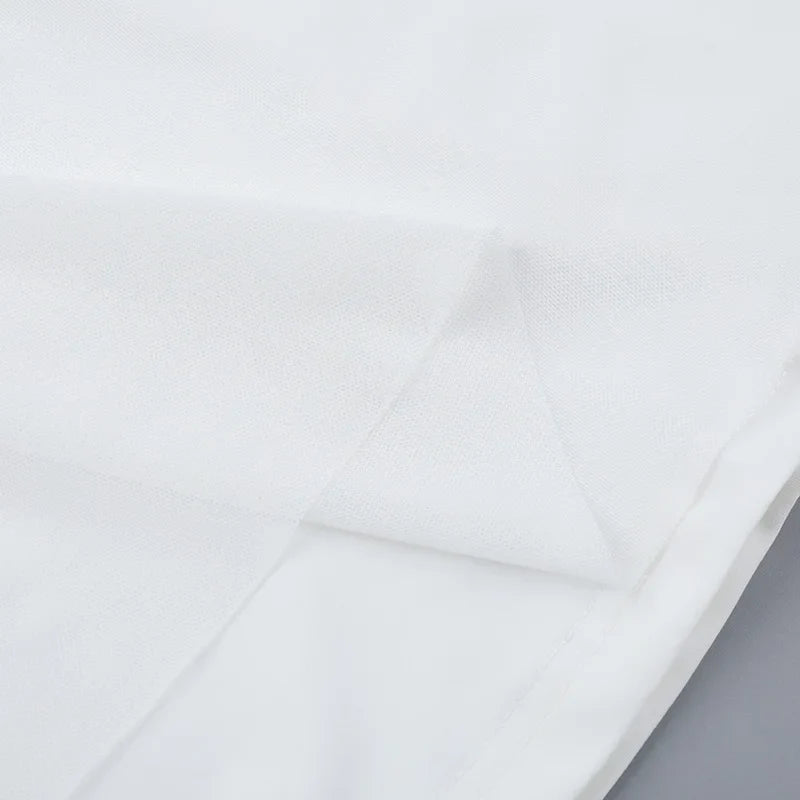 שמלת מיני בלון כתפיים חשופות בעיטור תחרה - פאדג'