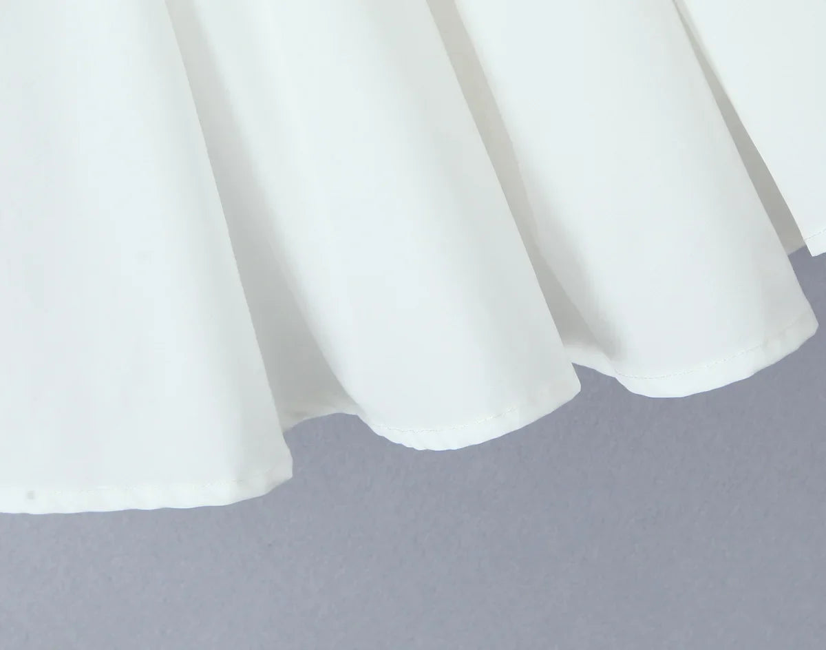 שמלת מיני סטרפלס בגזרת A - Ayra