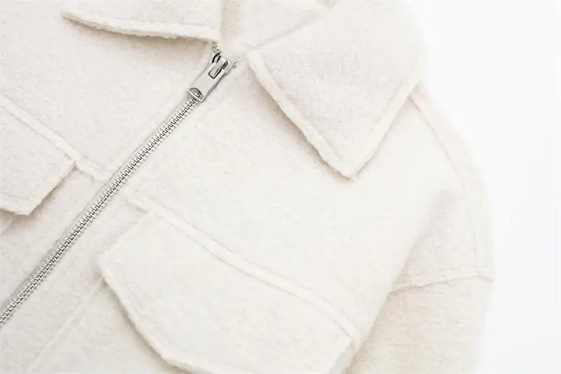 ג'קט צמר בעיצוב מחויט - קאנדי