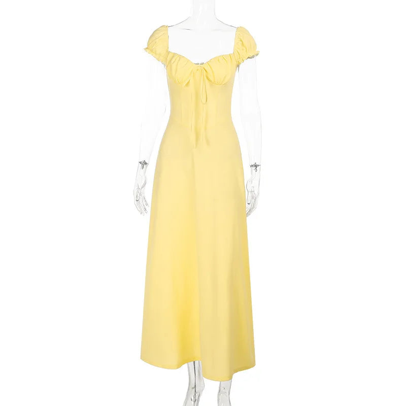 שמלת מקסי בעיצוב כפרי - היילה