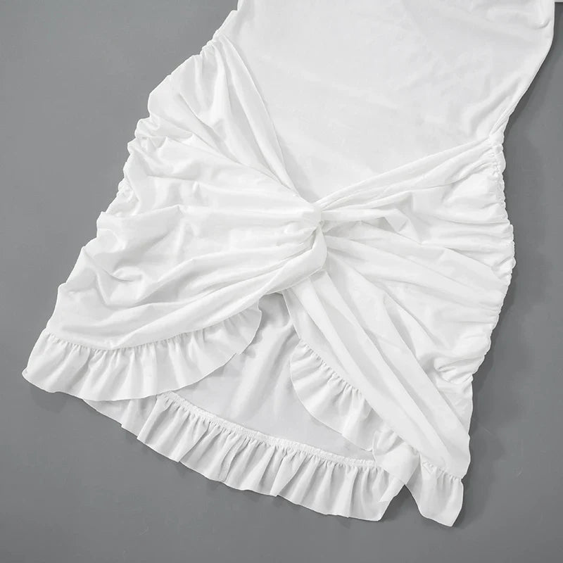 שמלת מיני כיווצים - רייצ'ל