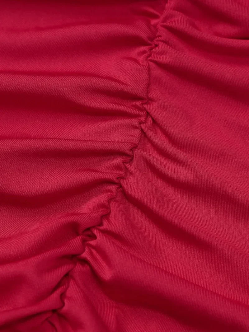 שמלת מקסי בעיצוב פתח במותן ושסע עמוק - Izabella