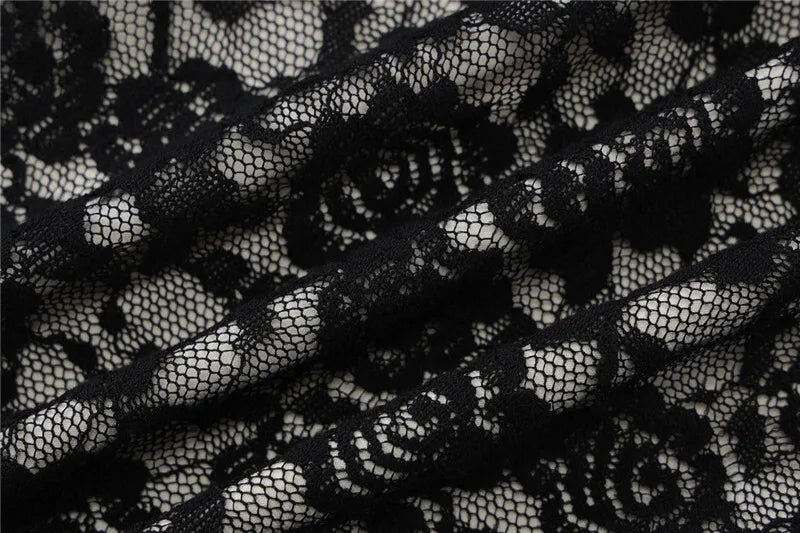 שמלת מקסי תחרה - שי לין