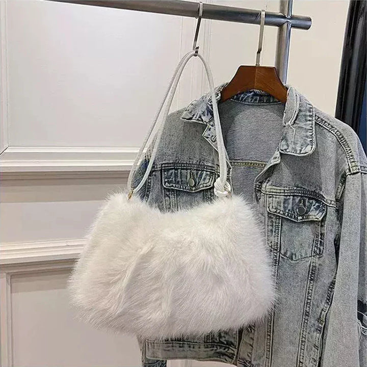 Fur design bag