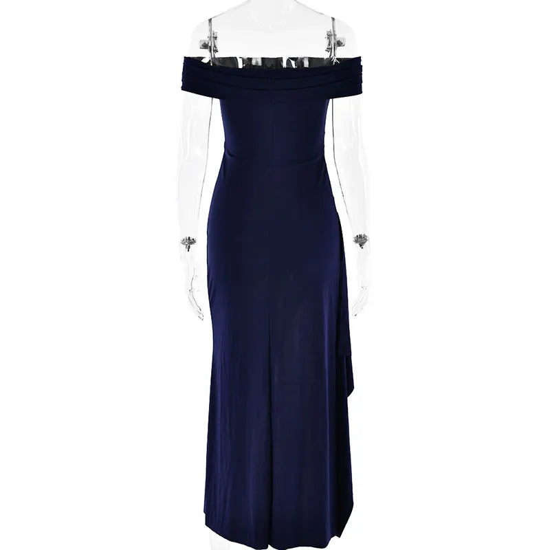 שמלת מקסי כתפיים חשופות - ג'ודי