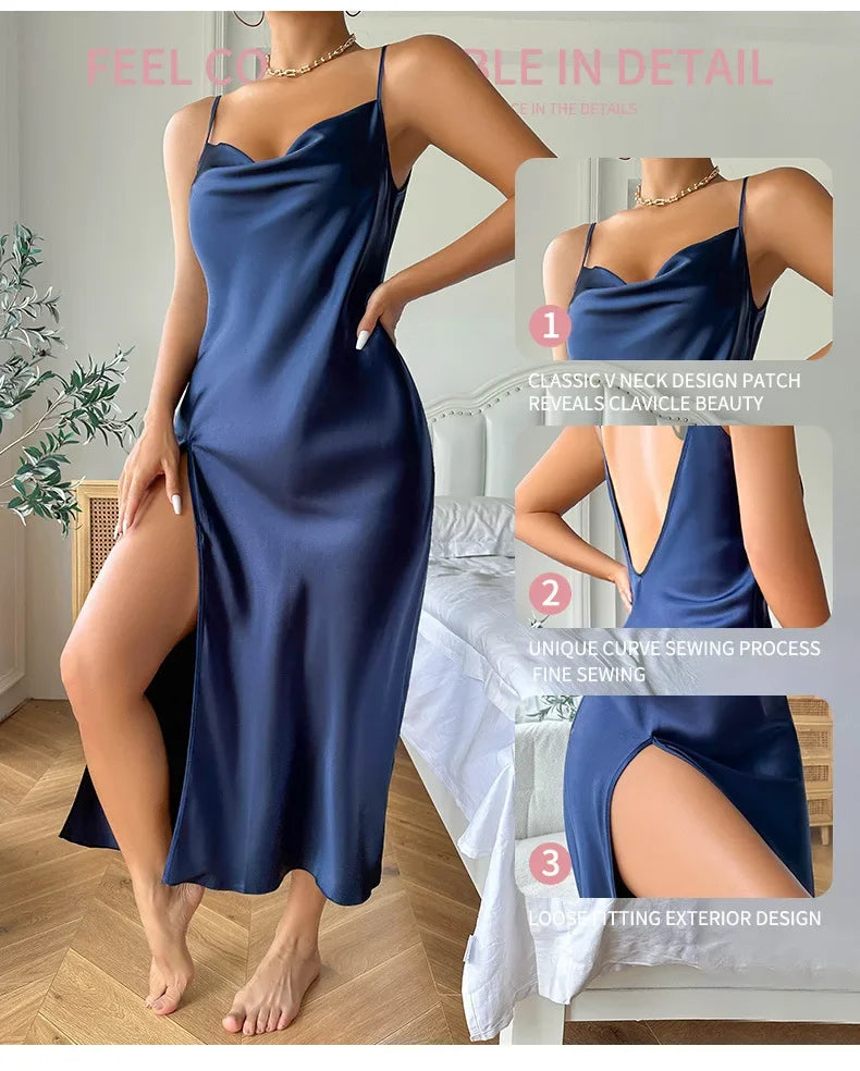 שמלת מידי סאטן קלילה - אניה