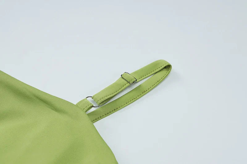 שמלת מקסי כתפיים חשופות בעיצוב כתפיות - גאלה