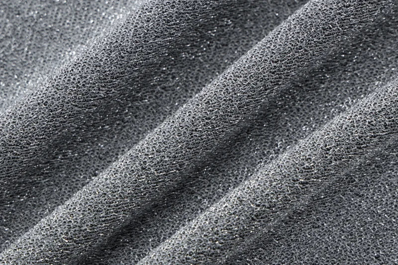 שמלת ערב מקסי נצנצים מחשוף עמוק - לאורה