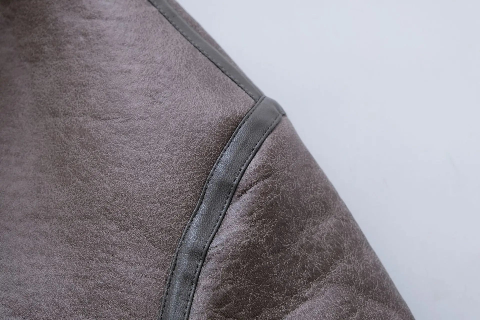 מעיל עור פרווה פנימית - אריק