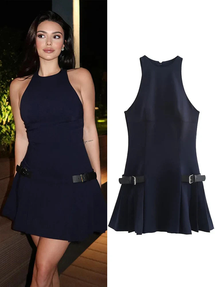 שמלת מיני מחויטת - Eva