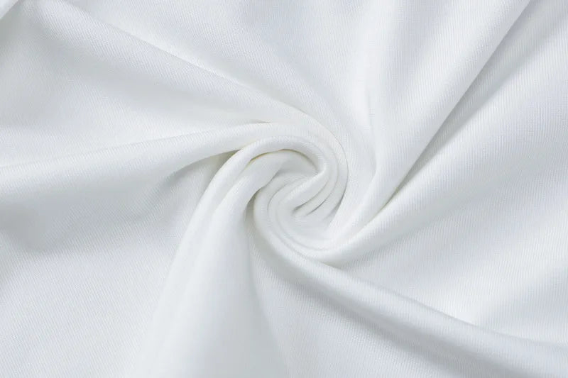 שמלת מיני גולף בעיטור חגורה שרוולים מלקחים - מוראל