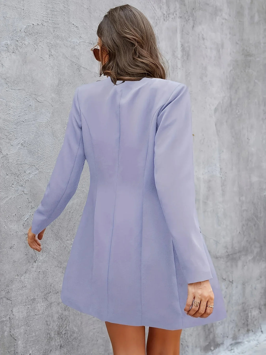 שמלת / מעיל בלייזר בעיטור כפתורים - פרנססקה