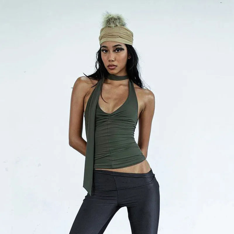 טופ קשירה - טוי