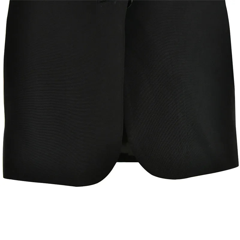 שמלת מיני בלייזר בעיטור זרקונים - DANI