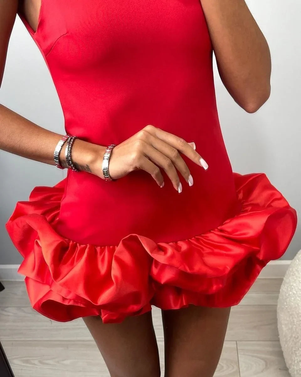 שמלת מיני בעיצוב קצפת - Rosalie