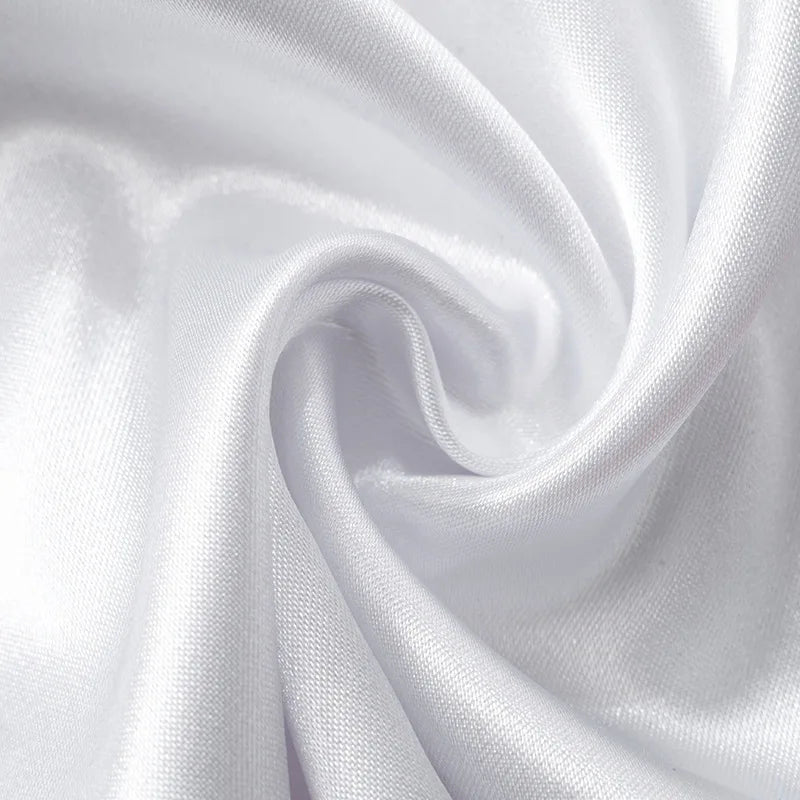 שמלת מיני סטרפלס סאטן קשירות בגב - מילי