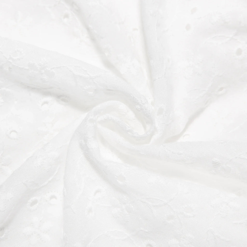 שמלת מיני בגזרת A בעיטור רקמה קשירה בכתפיות - GAYA