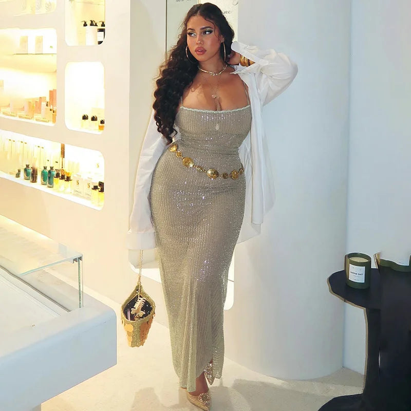 שמלת מקסי פייטים - מריסה