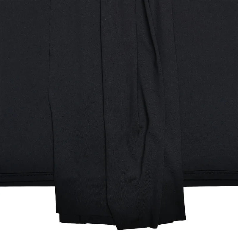 שמלת מקסי בעיצוב קשירה וכיווצים - SIS