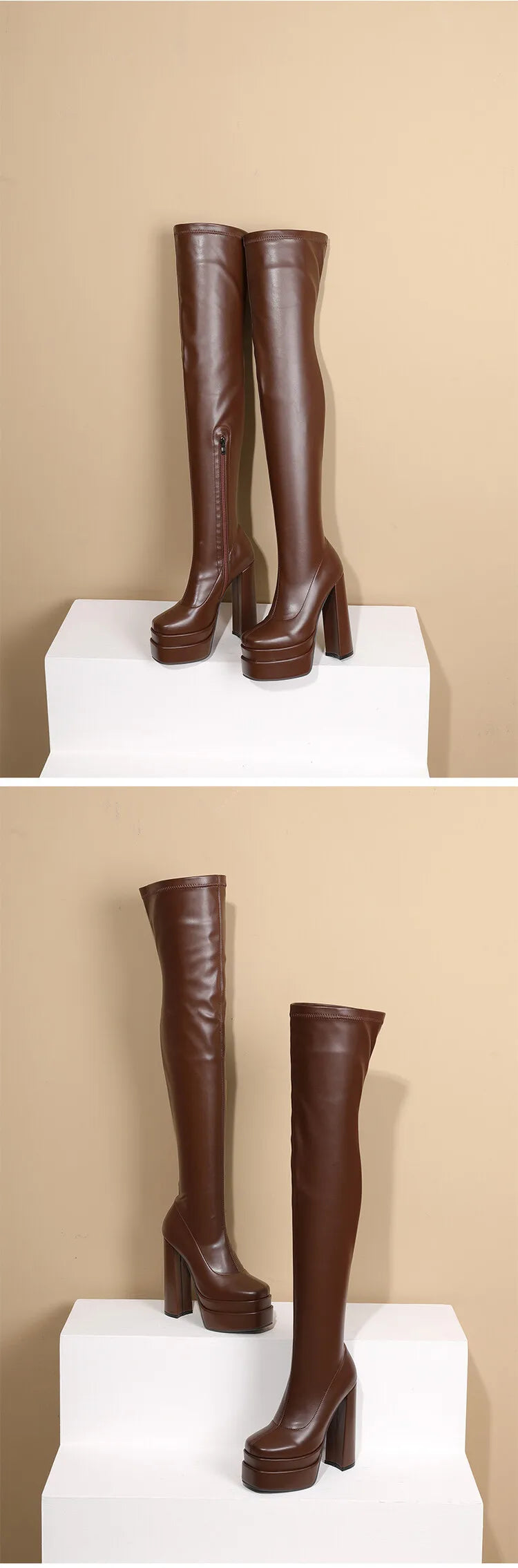 מגפי עקב גבוהים - סינדי