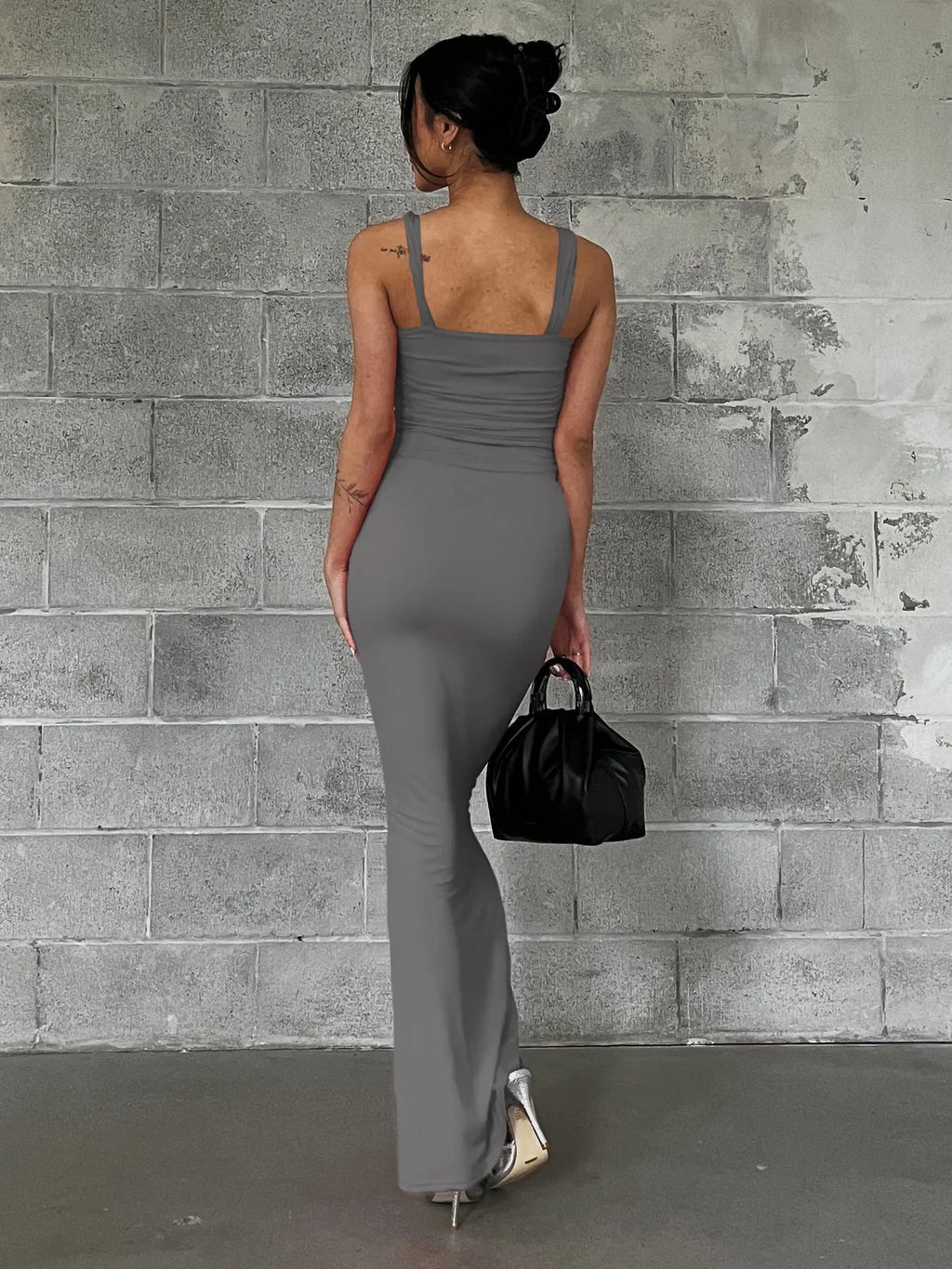 שמלת מקסי צמודה - איירס