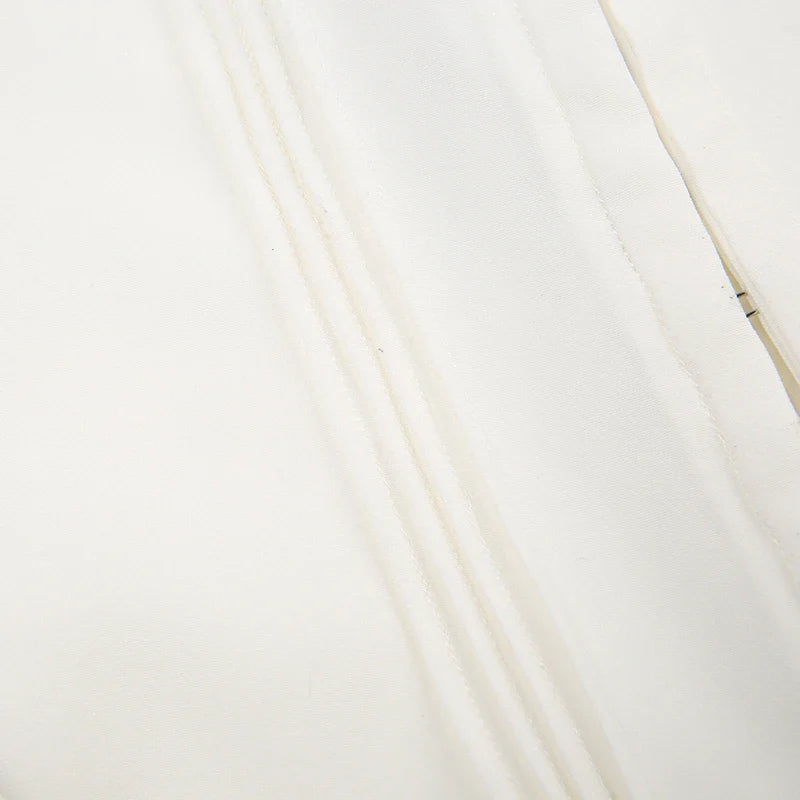 שמלת מיני סגירת סיכות קשירה בכתפיות - רונילי