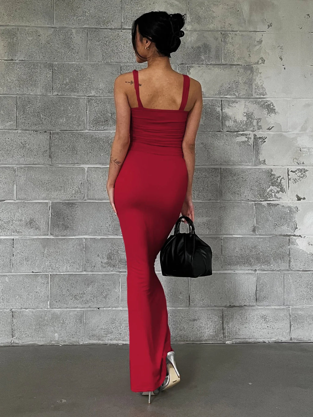 שמלת מקסי צמודה - איירס