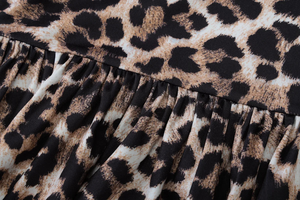 שמלת מיני בגזרת A כתפיים חשופות - האריסון