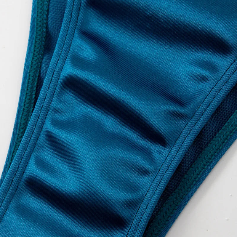 בגד ים סטרפלס גזרה גבוהה - ARIEL