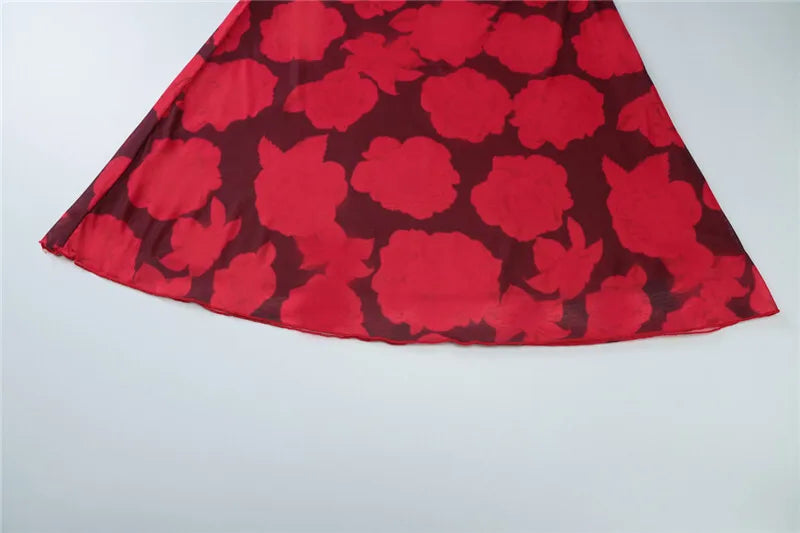 שמלת מקסי פרחונית - אביבית