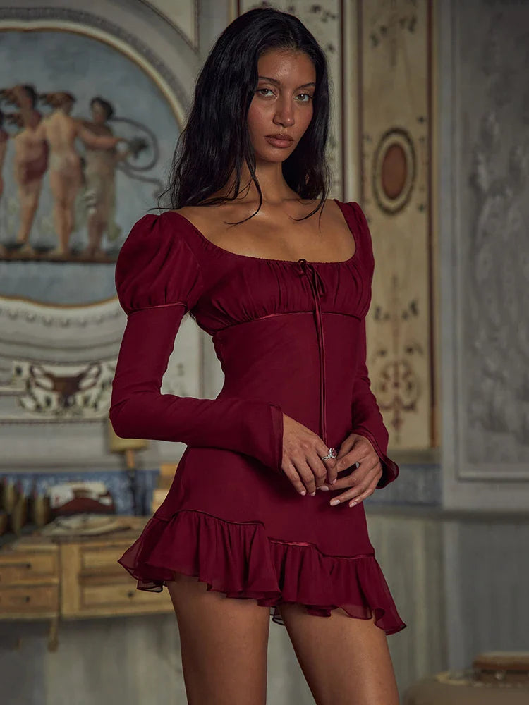 שמלת מיני בעיצוב בובתי - תגל