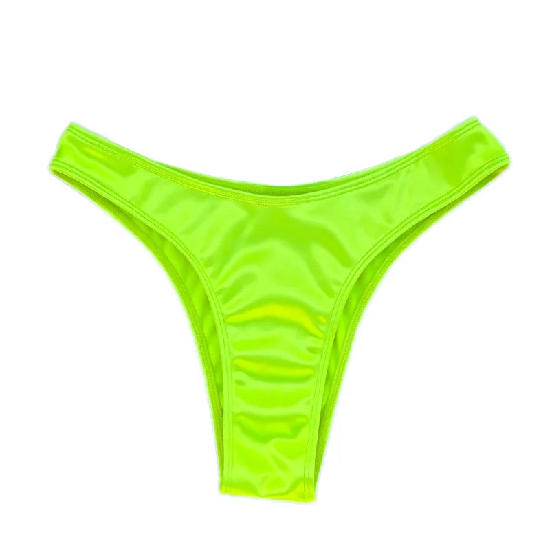 בגד ים סטרפלס גזרה גבוהה - ARIEL