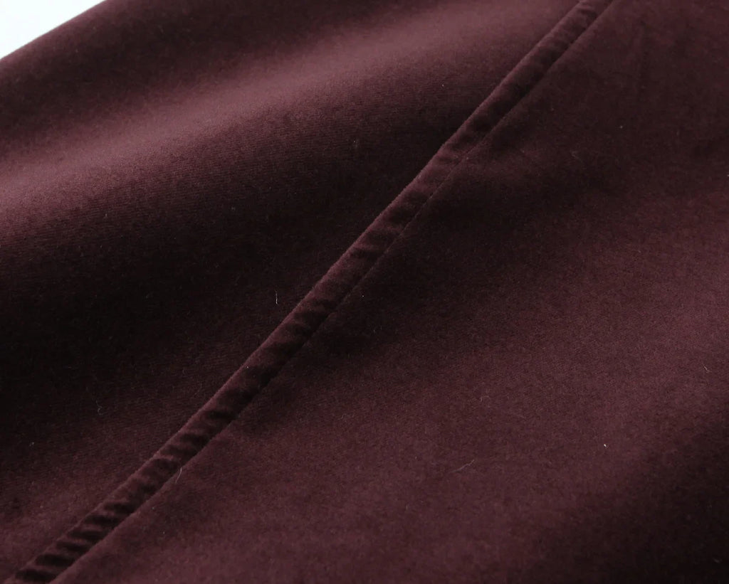 שמלת מיני סטרפלס קטיפה בעיטור פפיון בגב - ביילי