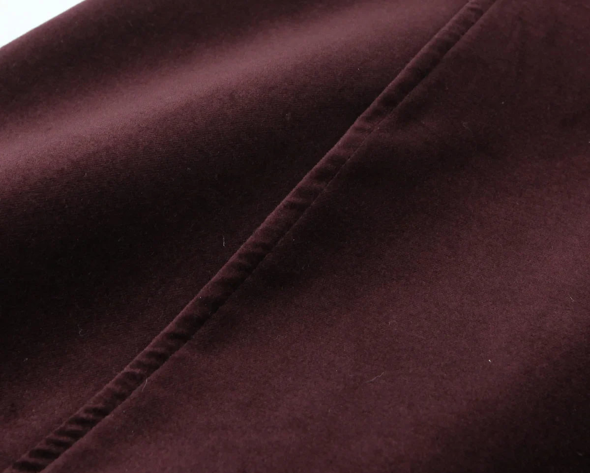 שמלת מיני סטרפלס קטיפה בעיטור פפיון בגב - ביילי