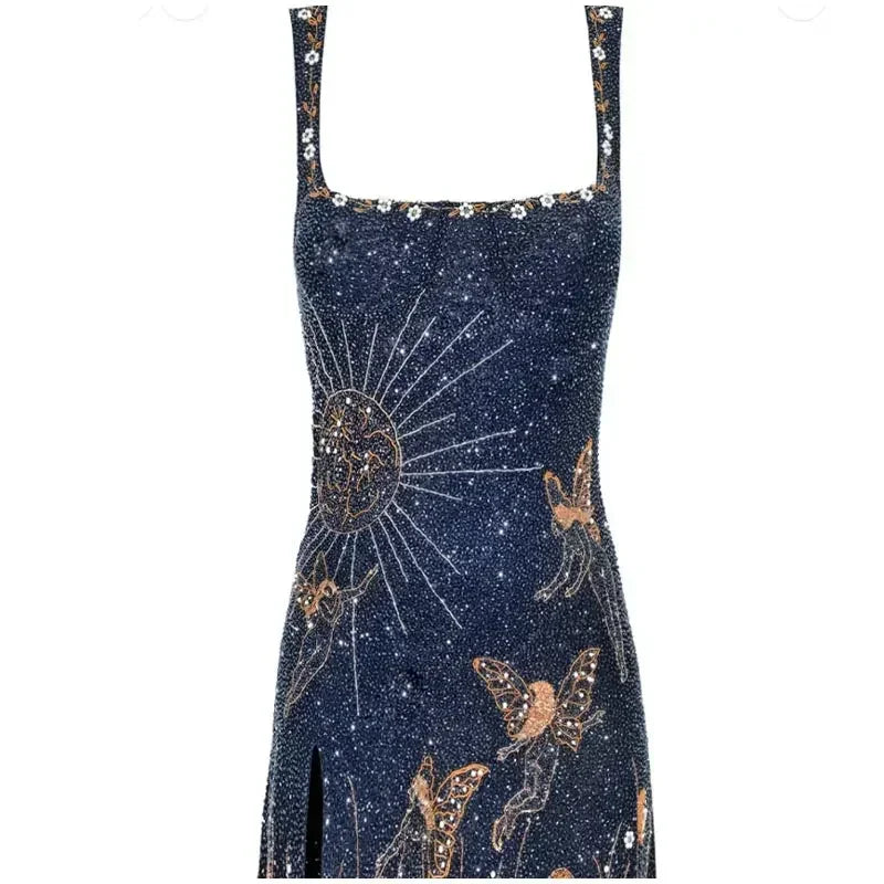 שמלת מיני נצנצים הדפס 3D - סיילין