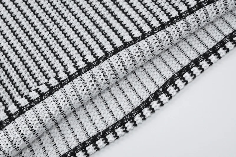 שמלת מיני פסים גב פתוח - קלרה