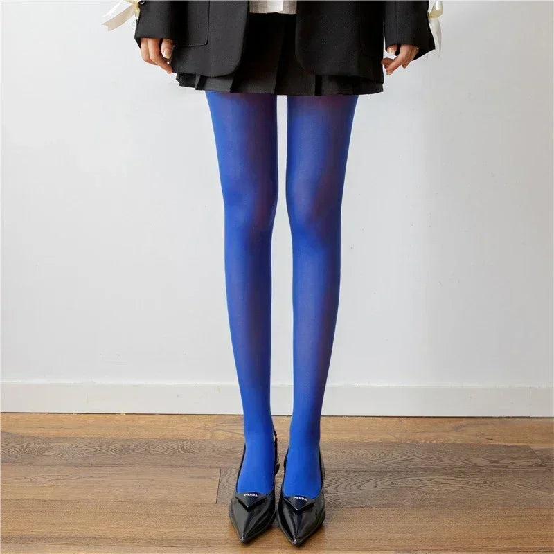 Opaque / sheer tights in a variety of colors