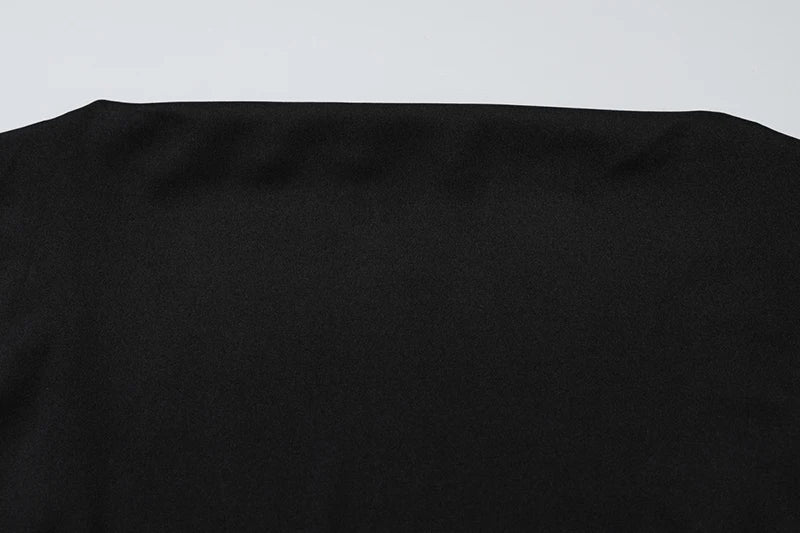 שמלת ערב מקסי אלגנטית גב פתוח בעיטור שובלים - עטרת