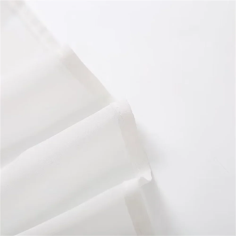 שמלת מיני שיפון מלמלה גב פתוח - פנלופה