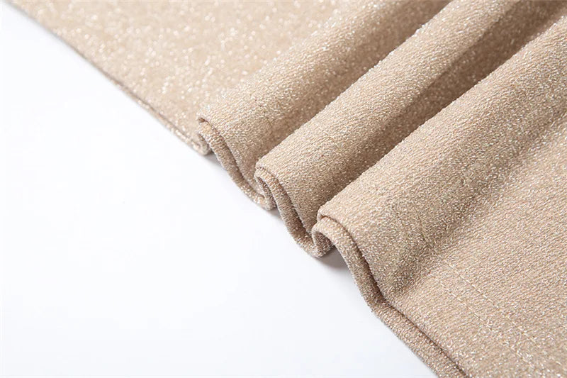 שמלת מקסי נצנצים צמודה - ג'יזל