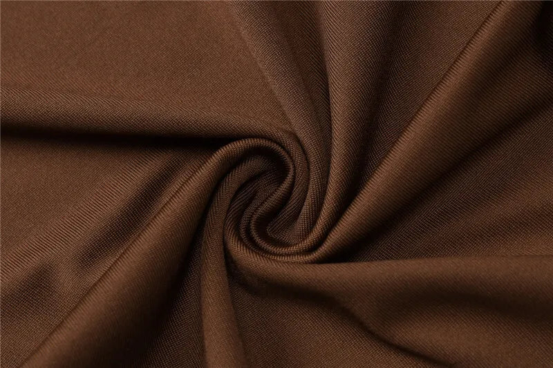 חליפת שני חלקים טייץ שלושת רבעי בעיצוב קשירה וחולצת שרוולי פעמון - קנדי