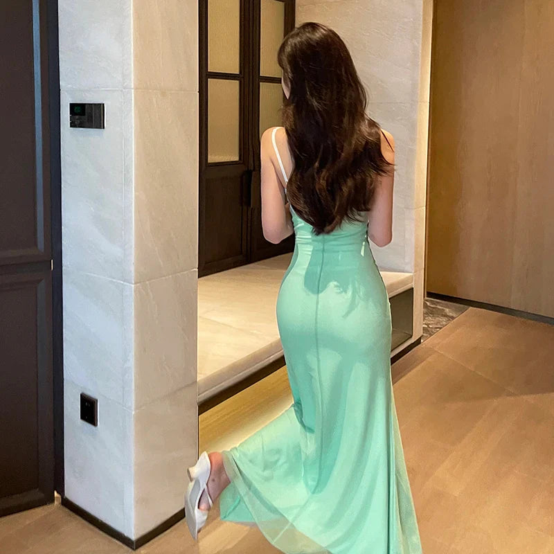 שמלת מקסי בעיצוב אולטרה - קאשה