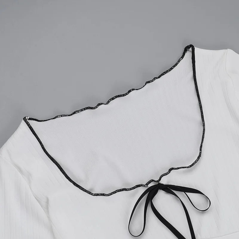 שמלת מיני סרוגה - NELLY