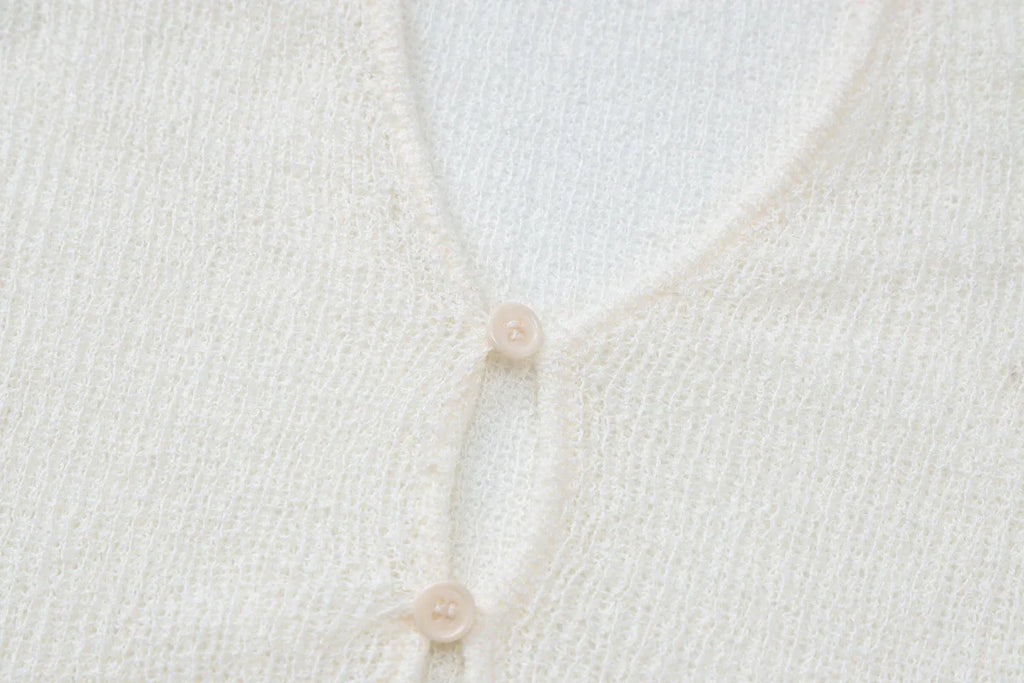 שמלת מקסי חוף סרוגה - Marina